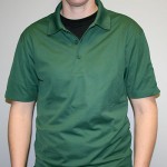 Mens Green Golf Shirt