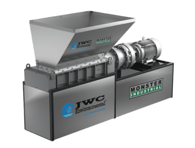 JWC Environmental's 7-SHRED-2 industrial shredder