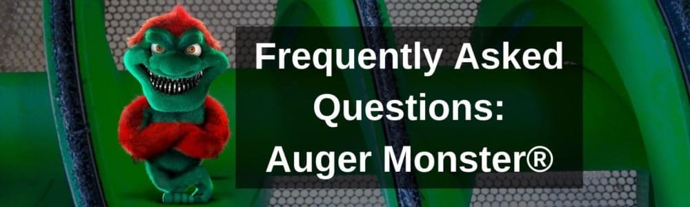 Auger Monster FAQ