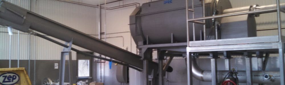 Brewery Wastewater Screen Rotary Drum Screens IPEC JWC Environmental