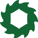 Cutter icon green