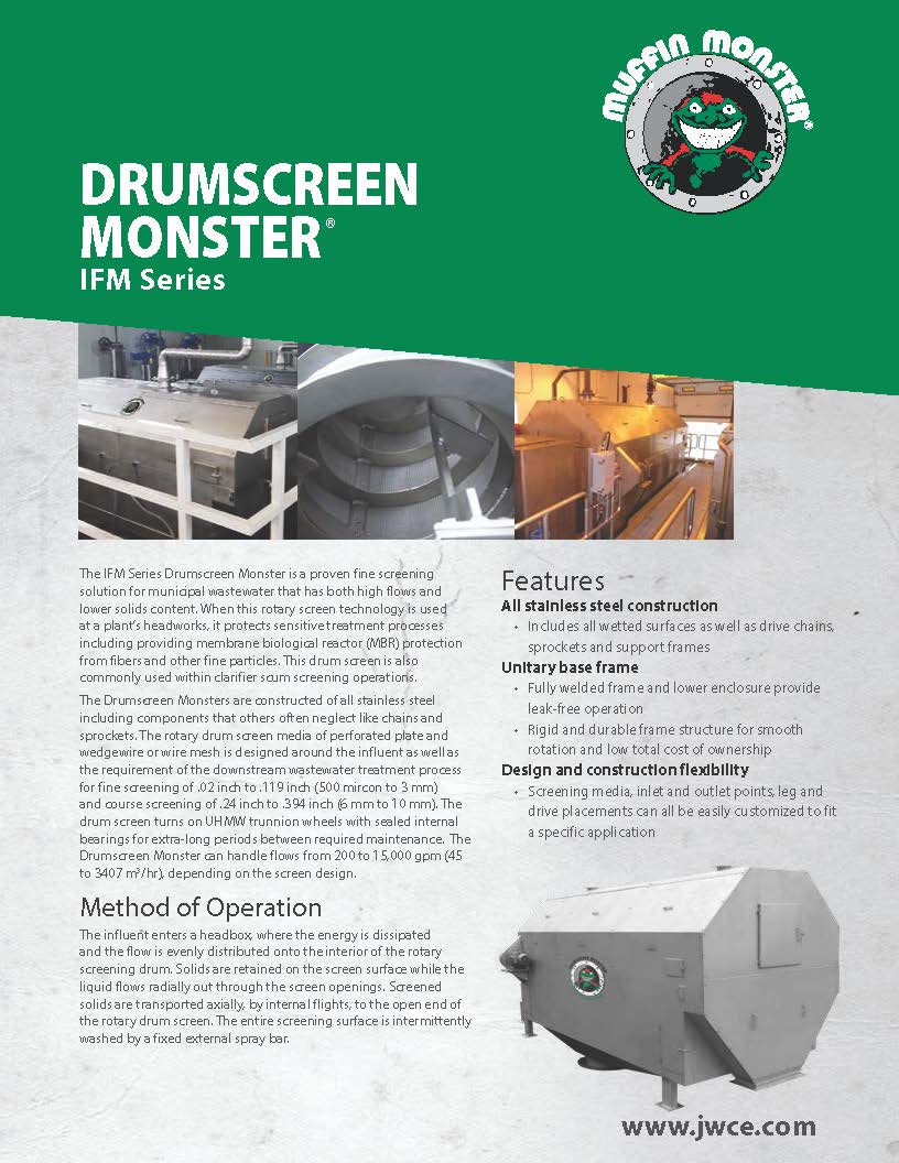 Drumscreen Monster IFM Series
