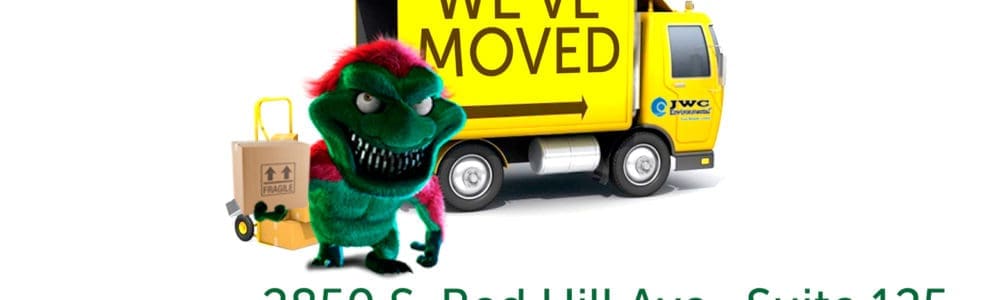 JWC's North American Headquarters has moved. 2850 S. Red Hill Ave., Suite 125, Santa Ana, CA 92705, USA