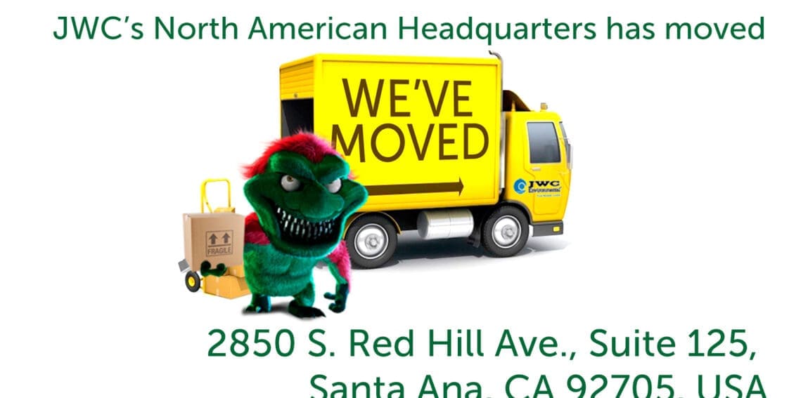 JWC's North American Headquarters has moved. 2850 S. Red Hill Ave., Suite 125, Santa Ana, CA 92705, USA