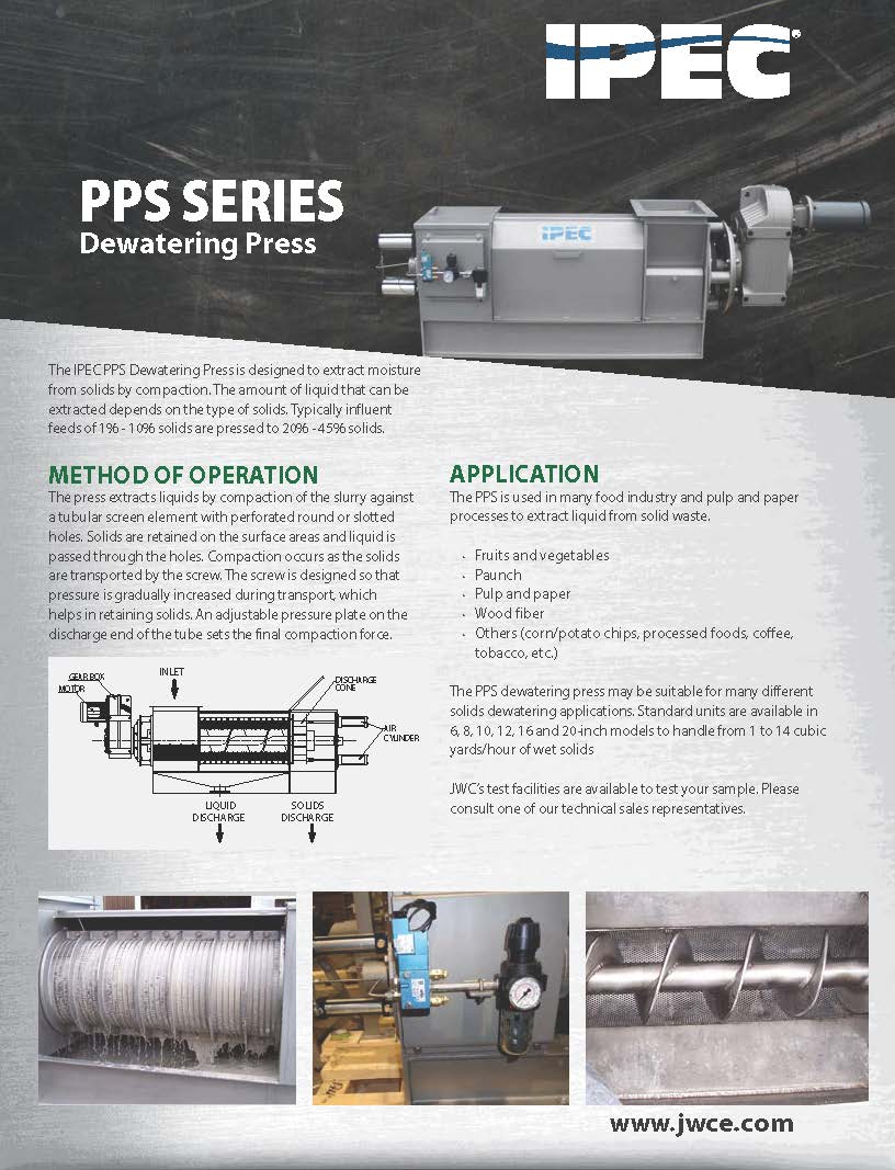 Dewatering Press