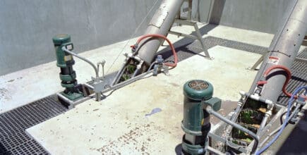 Wastewater bar screen or manual bar screen replaced with Auger Monster at Headworks