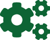 green cogs icon