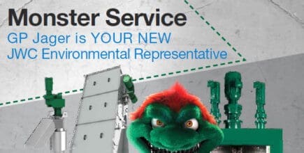 Monster Service GP Jager is Your New JWC Environmental Representative