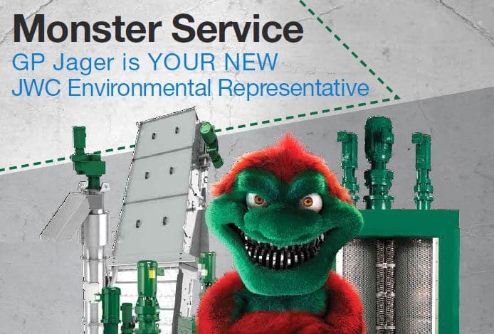 Monster Service GP Jager is Your New JWC Environmental Representative