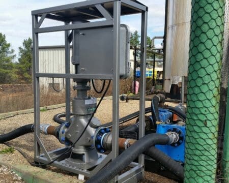 Skid Mounted In-line Grinder