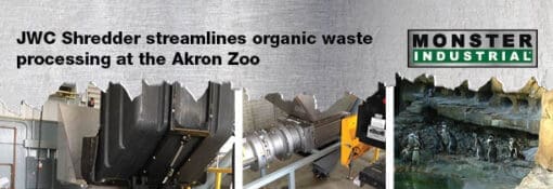 JWC Shredder streamlines organic waste processing at the Akron Zoo