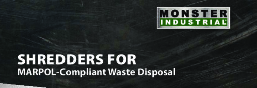 Shredders for MARPOL-Compliant Waste Disposal
