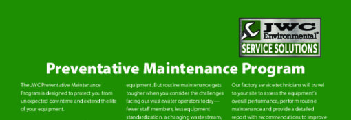 Preventative Maintenance Program
