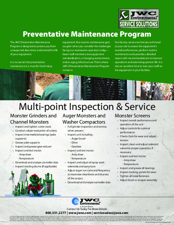 Preventative Maintenance Program