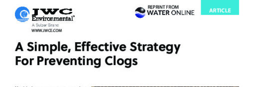 A Simple, Effective Strategy For Preventing Clogs