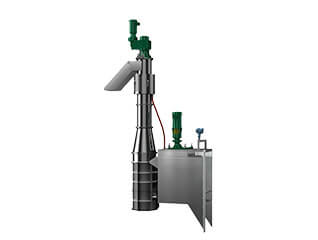 JWC Environmental's Vertical Auger Monster