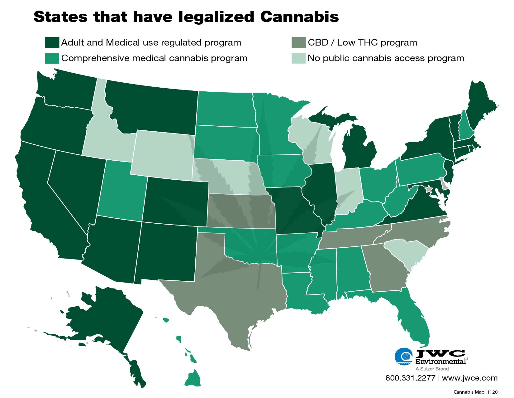 cannabis destruction laws by state